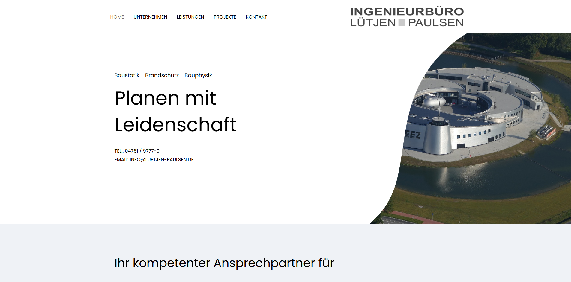 Auftritt für ein Ingenieurbüro